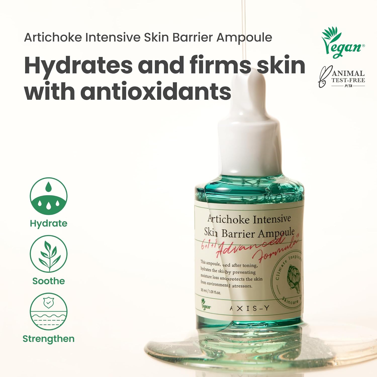 AXIS-Y Artichoke Intensive Skin Barrier Ampoule by AsiaBeautyMall