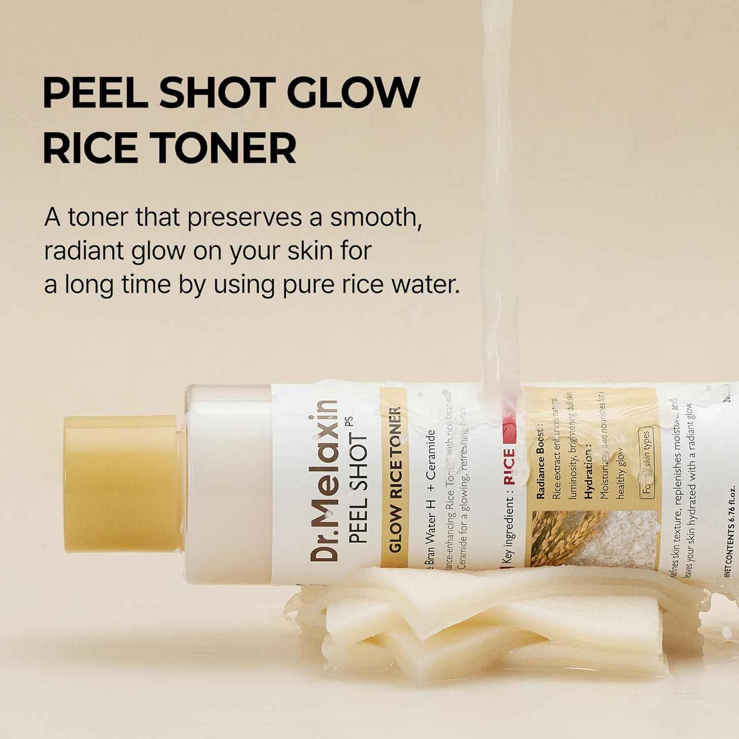 Dr. Melaxin Peel Shot Glow White Rice Toner