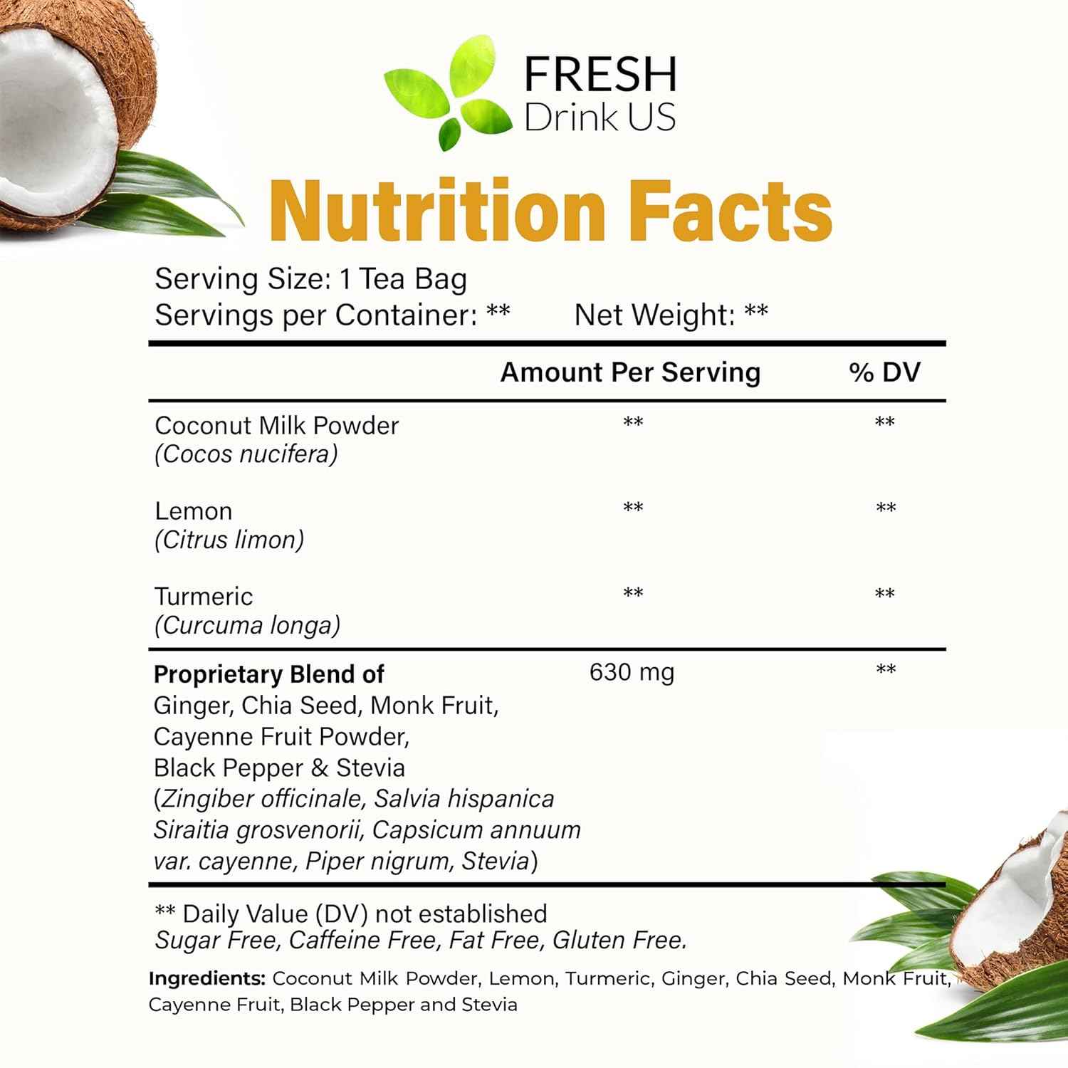 Premium Daily Rescue Lemon Ginger Tea Bags