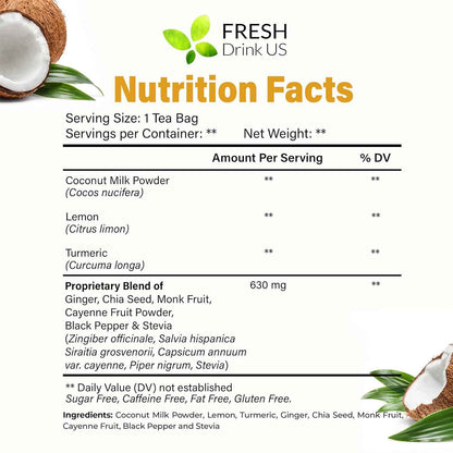 Premium Daily Rescue Lemon Ginger Tea Bags