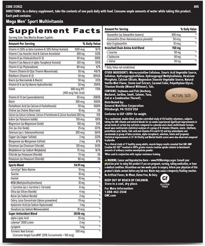 GNC AMP Strength VitaPak 14 Packs by Top Vita Shop