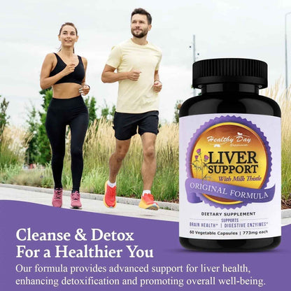 Liver Cleanse and Detox &amp; Repair Formula - Herbal Liver Support Supplement Liver Detox