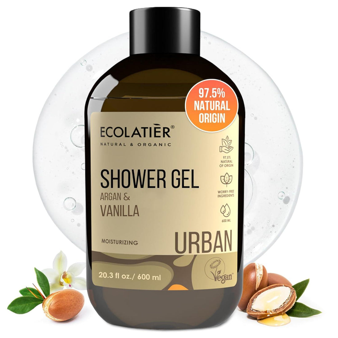 x-Shower Gel Argana &amp; Vanilla by Damask Rose