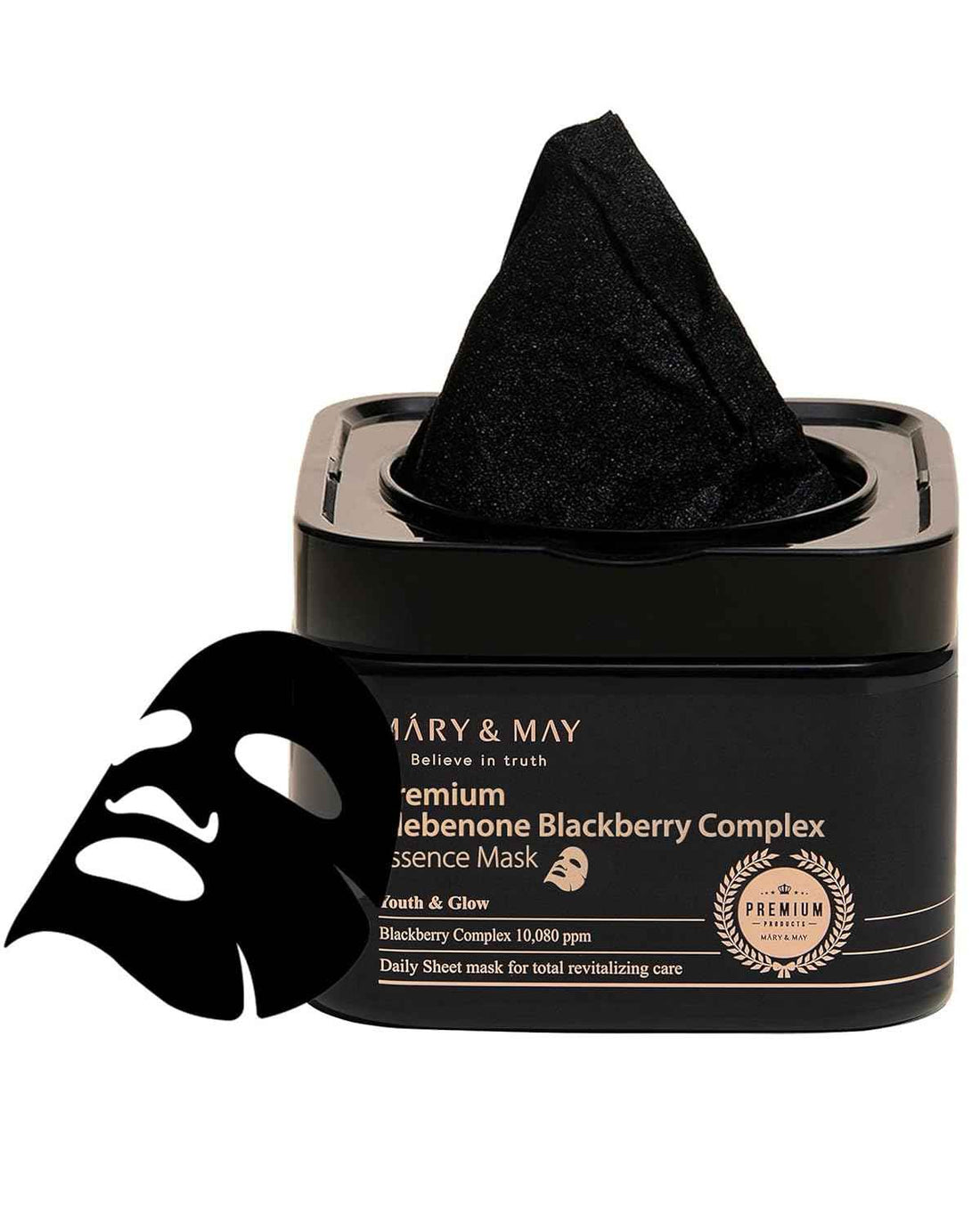 Mary &amp; May Premium Idebenone Blackberry Complex Essence Mask