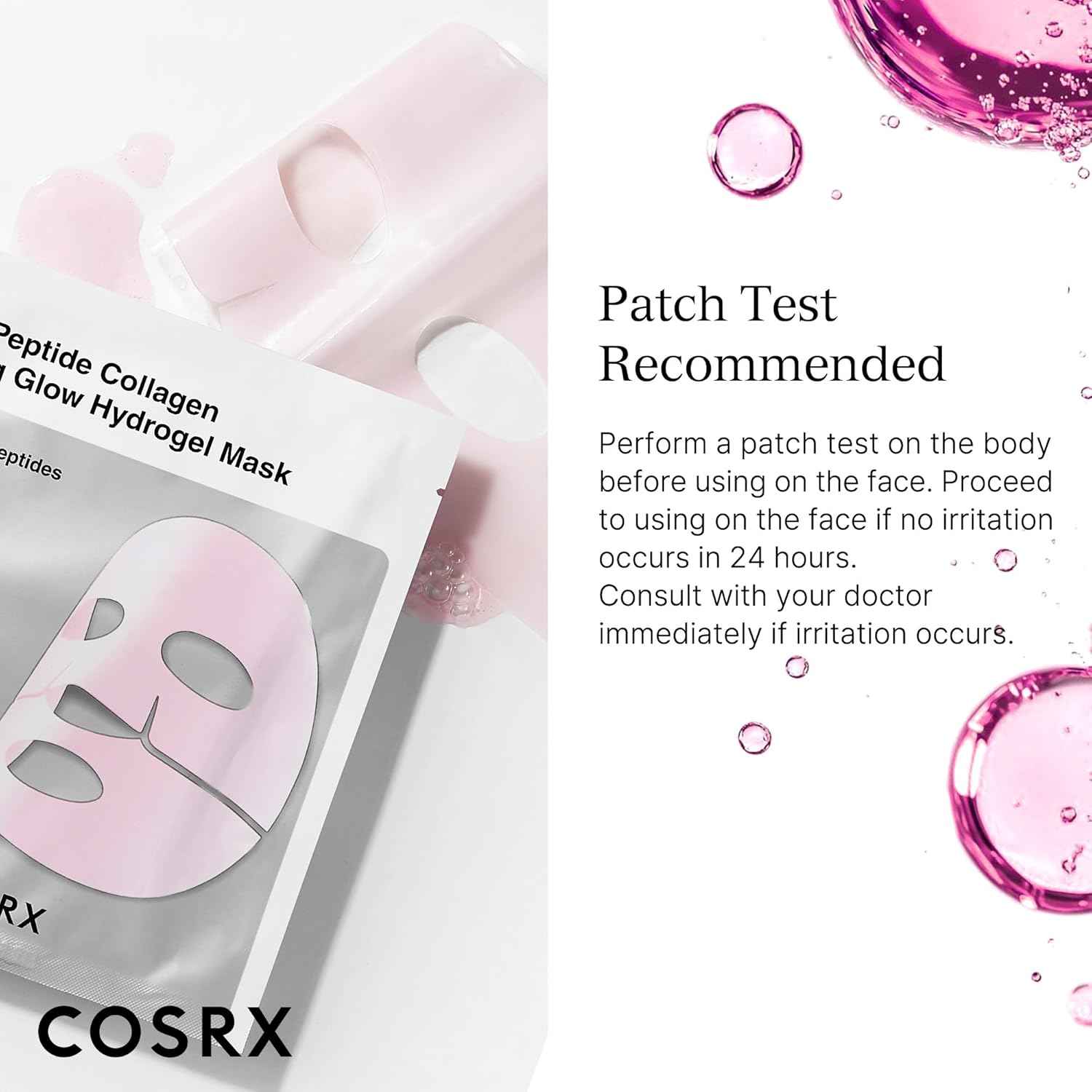 Cosrx The Peptide Collagen Lifting Glow Hydrogel Mask