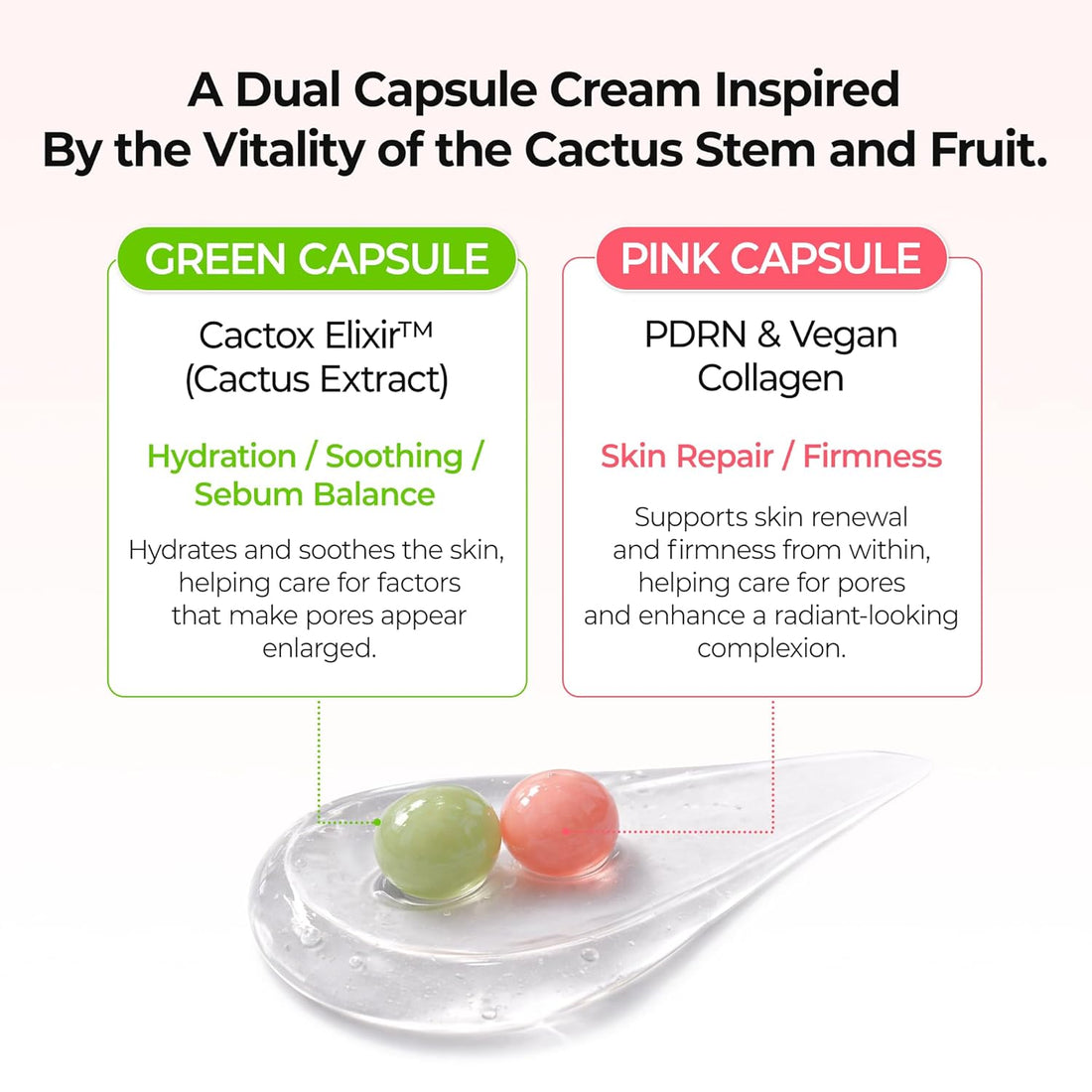 Dr.Melaxin CACTOX Pore Relief Dual Capsule Cream  DestGlow