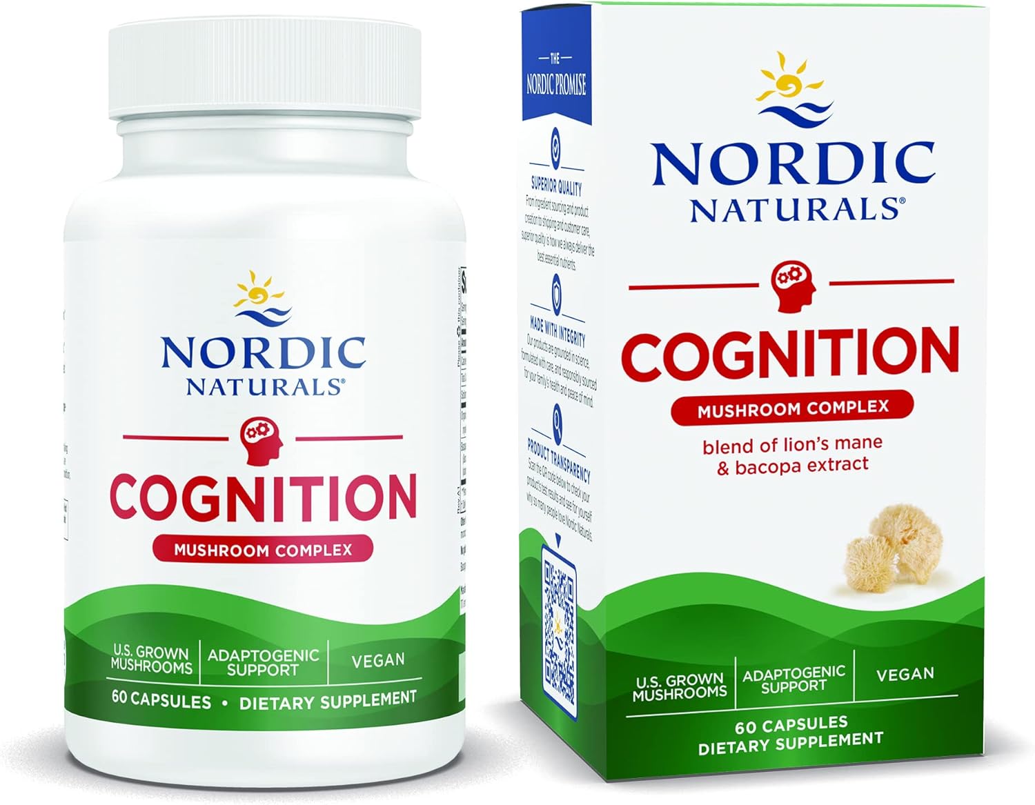 Nordic Naturals Cognition – Brain &amp; Memory Support – 60 Softgels by Top Vita Shop