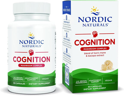 Nordic Naturals Cognition – Brain &amp; Memory Support – 60 Softgels by Top Vita Shop