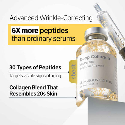 Sungboon Editor Deep Collagen Silk Peptide Intensive Ampoule