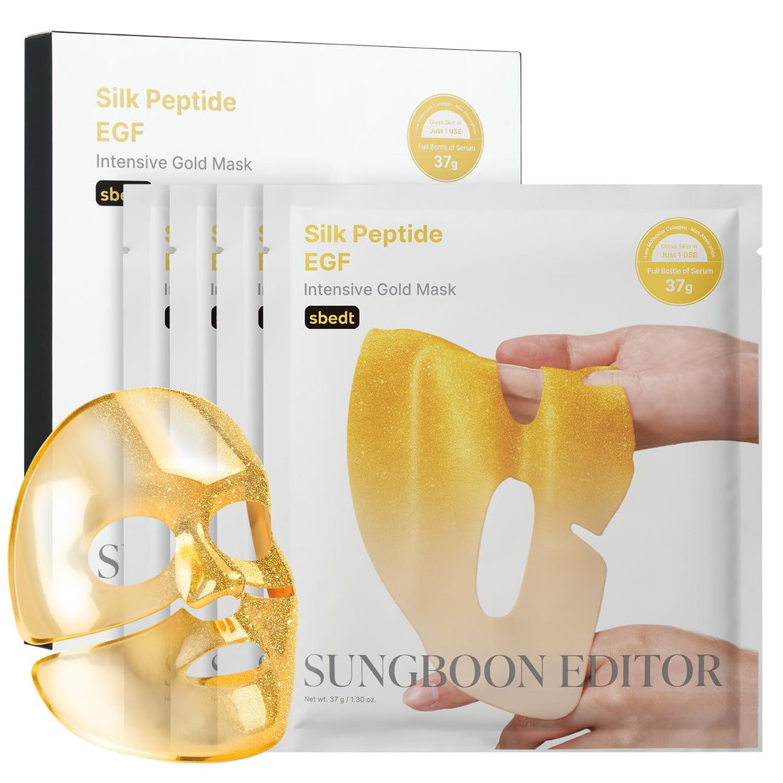 Sungboon Editor Silk Peptide EGF Intensive Gold Mask  DestGlow