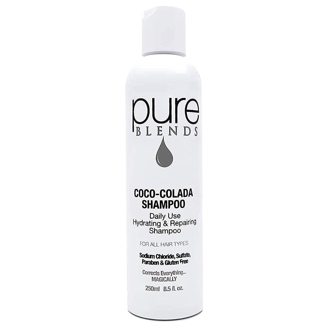 Pure Blends Daily Use Hydrating Repairing Shampoo - Coco-Colada 8.5 oz by Pasteur Pharmacy