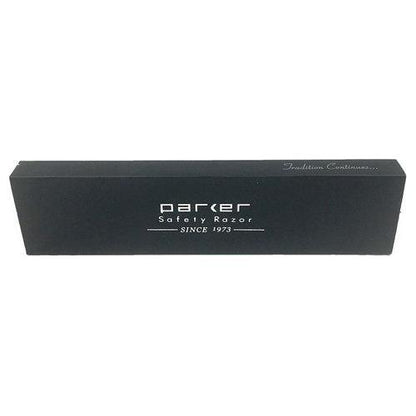Parker SR1 31R Clip-Type Stainless Steel Handle Straight Barber Shavette Razor