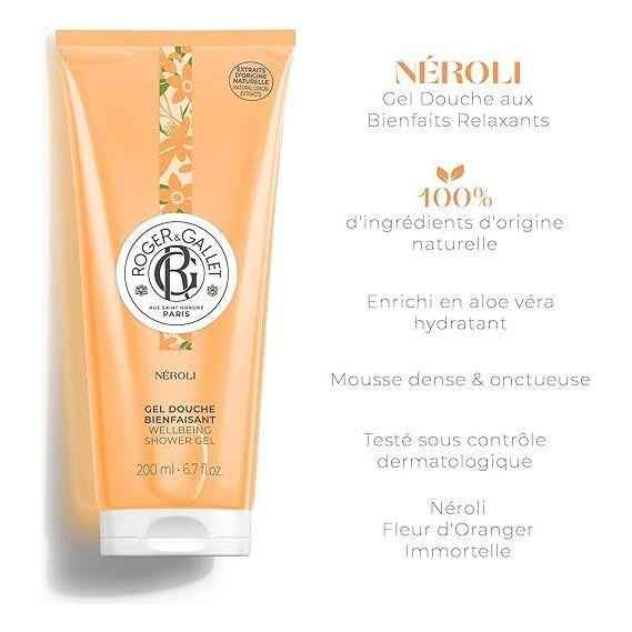 Roger &amp; Gallet Neroli Shower Gel 6.7 oz