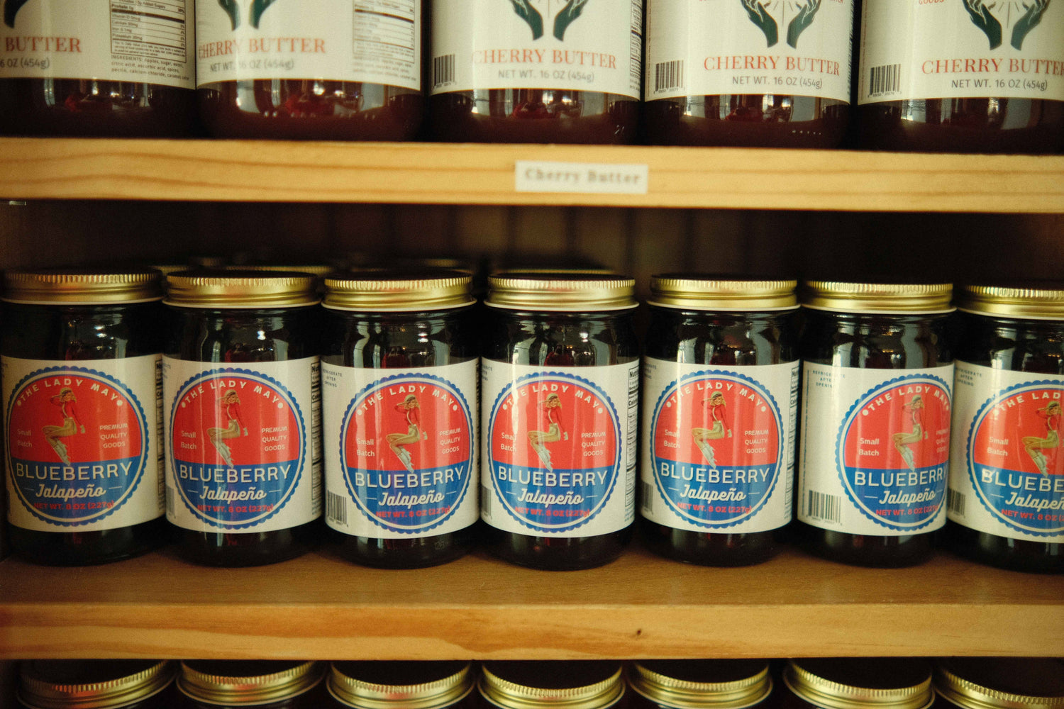 Blueberry Jalapeño Pepper Jelly