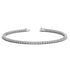 Lab Grown Round Diamond Tennis Bracelet in 14k White Gold (2 cctw F/G VS2/SI1) by Bids.com