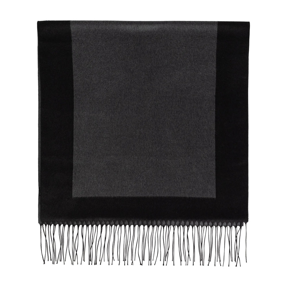 Saint Laurent Grey Scarves Men by Luosophy