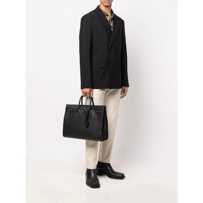 Saint Laurent Black Tote Bags Men 