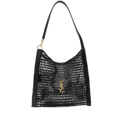 Saint Laurent Black Tote Bags Men by Luosophy