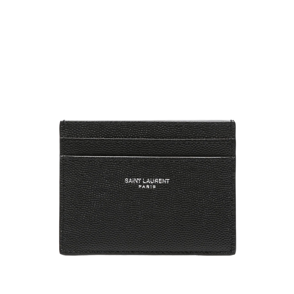 Saint Laurent Black Wallets &amp; Cardholders Men by Luosophy
