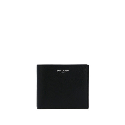 Saint Laurent Black Wallets &amp; Cardholders Men by Luosophy