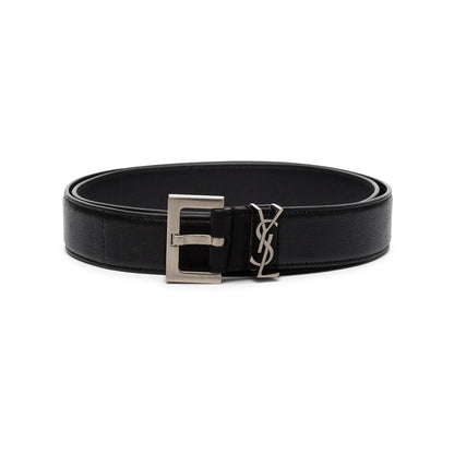 Saint Laurent Black Belts Men by Luosophy