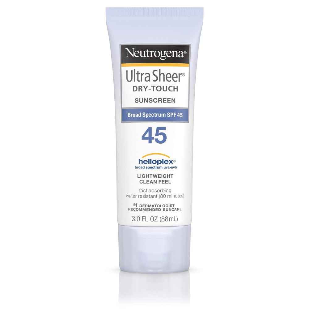 Neutrogena Ultra Sheer Dry Touch Sunscreen Broad Spectrum SPF 45, 88ml