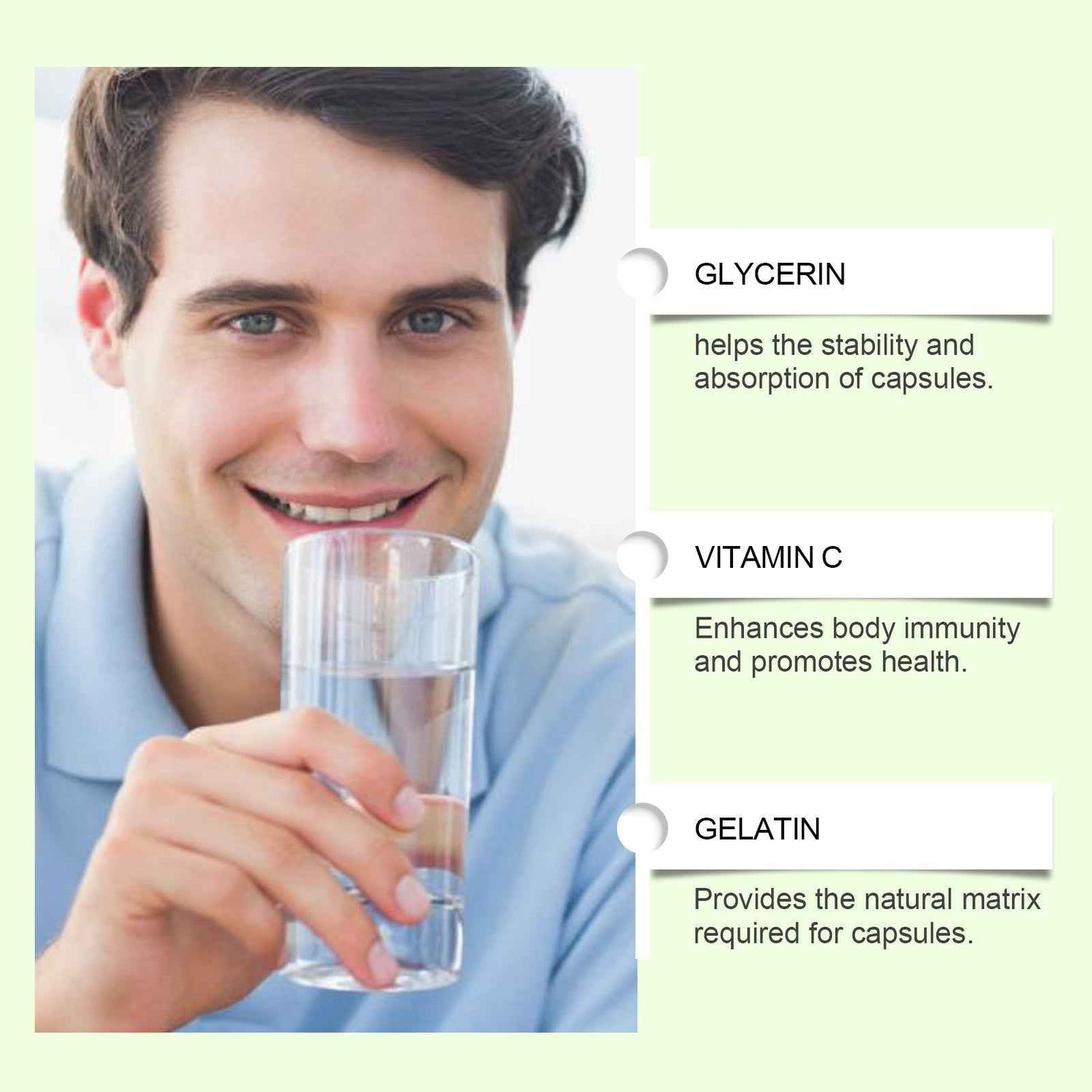 Googeer Intestinal Digestion Capsules, Dietary Supplements For Body Treatments