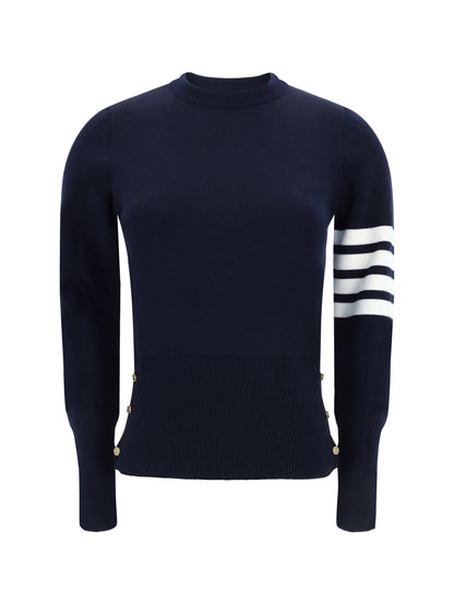Thom Browne Women Virgin Wool Sweater by Luosophy