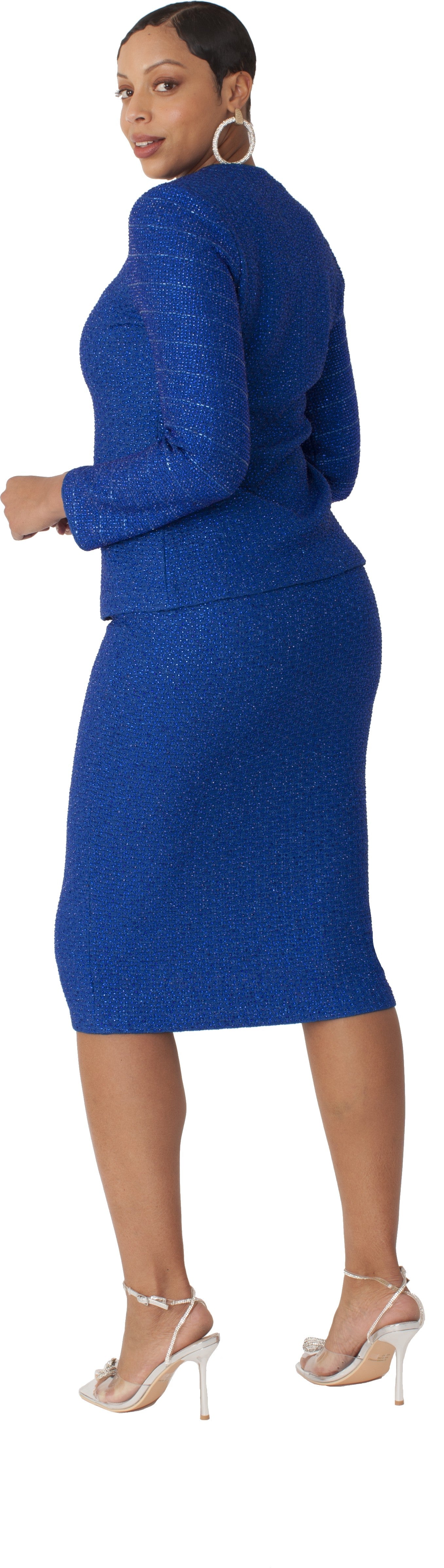Shimmer Knit Suit | 7302 by Tally Taylor