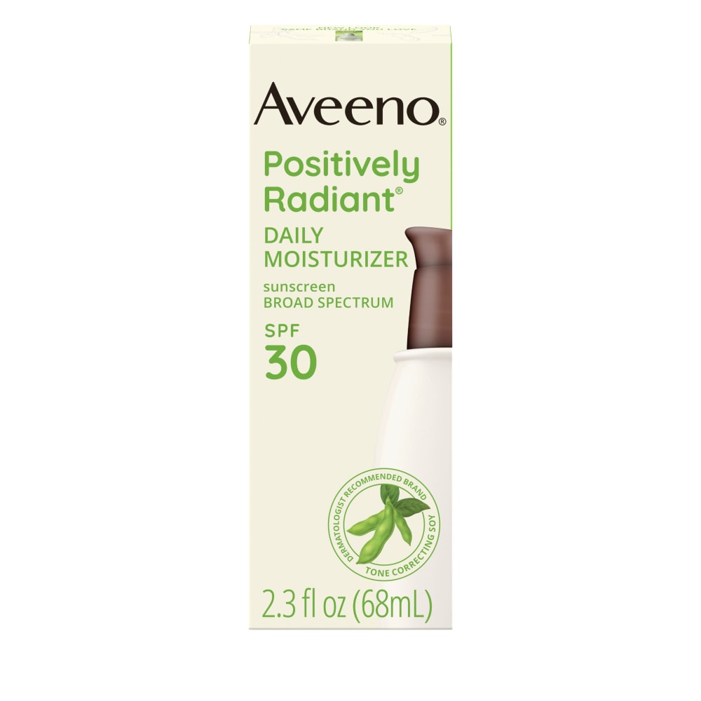 Aveeno Positively Radiant Broad Spectrum Spf 30 Daily Moisturizer 2.3 Fl Oz by Pasteur Pharmacy