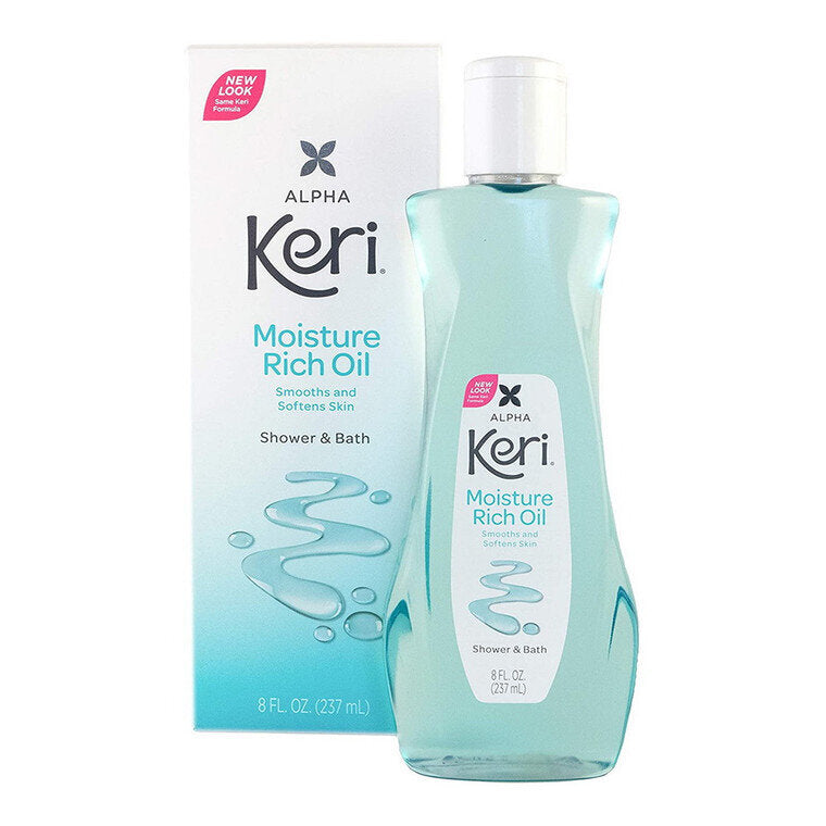 Alpha Keri Shower Bath Moisture Rich Oil 8 Oz by Pasteur Pharmacy
