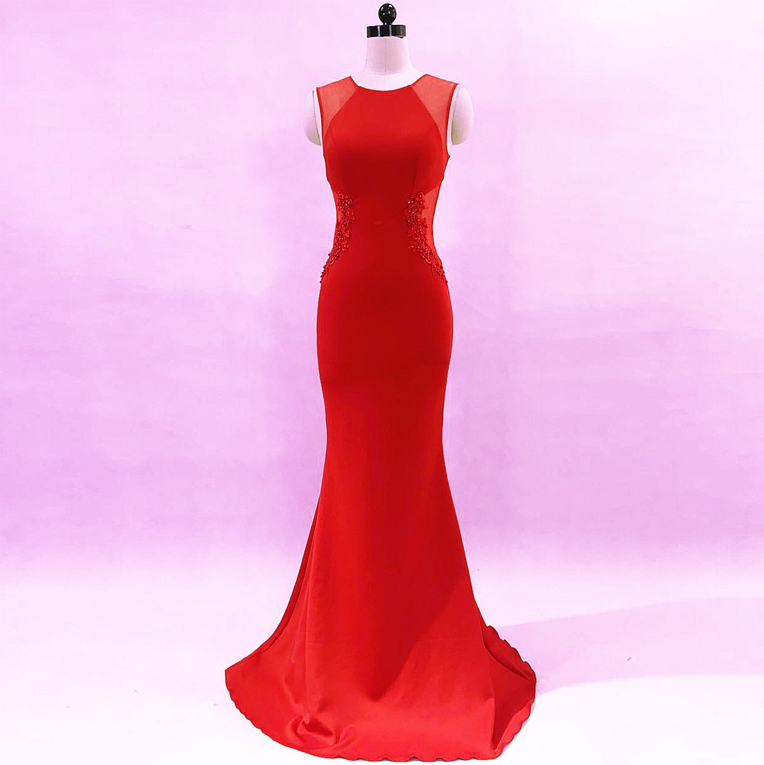 Evening Dress Women Cocktail Host Slim Fit Elegant Five Colors Party Dress Maxi Dress by Ragazza