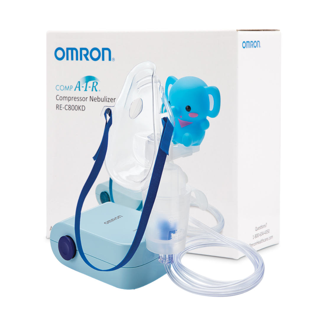 Omron CompA-I-R Kids Compressor Nebulizer System (RE-C800KD) by Farmacias Savia