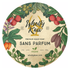 Wholly Kaw Sans Parfum Vegan Shaving Soap 4 Oz by Pasteur Pharmacy