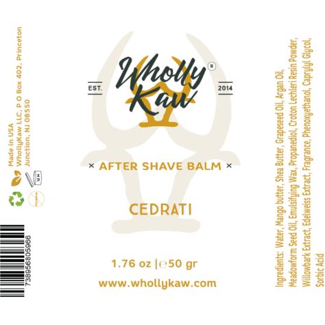 Wholly Kaw Cedrati Shaving Collection by Pasteur Pharmacy