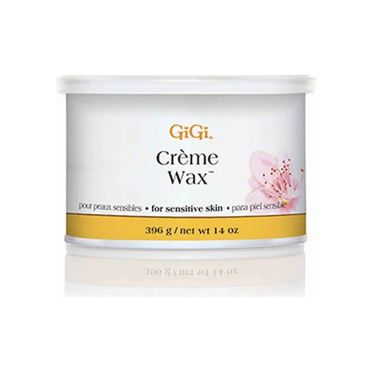 Gigi Creme Wax Hair Removal For Sensitive Skin 14 Oz