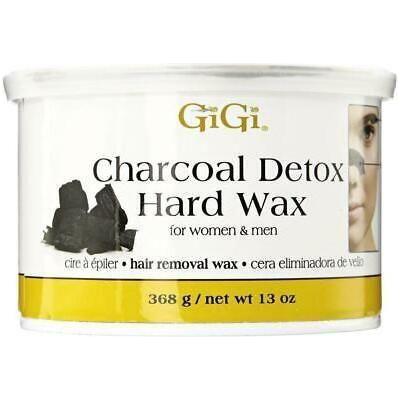 Gigi Charcoal Detox Hair Removal Hard Wax 13 Oz by Pasteur Pharmacy