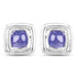 4.74 Carat Genuine Tanzanite .925 Sterling Silver Earrings  DestGlow