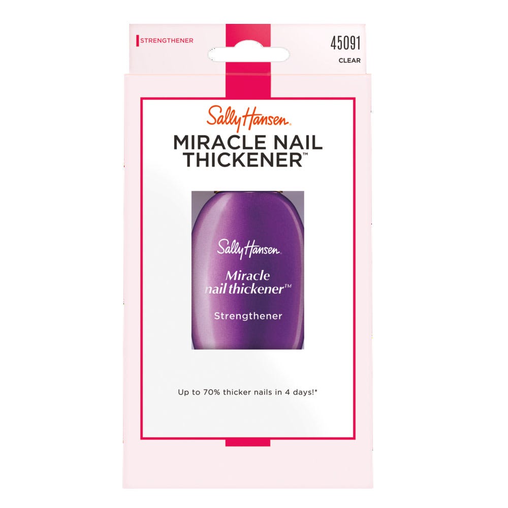 Sally Hansen Strengthener, Miracle Nail Thickener, Clear 45091 by Pasteur Pharmacy