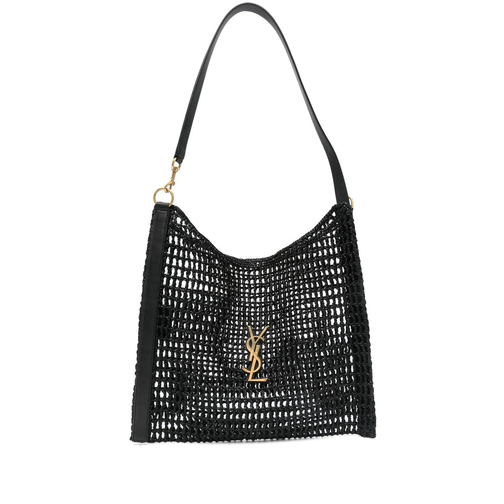 Saint Laurent Black Tote Bags Men by Luosophy