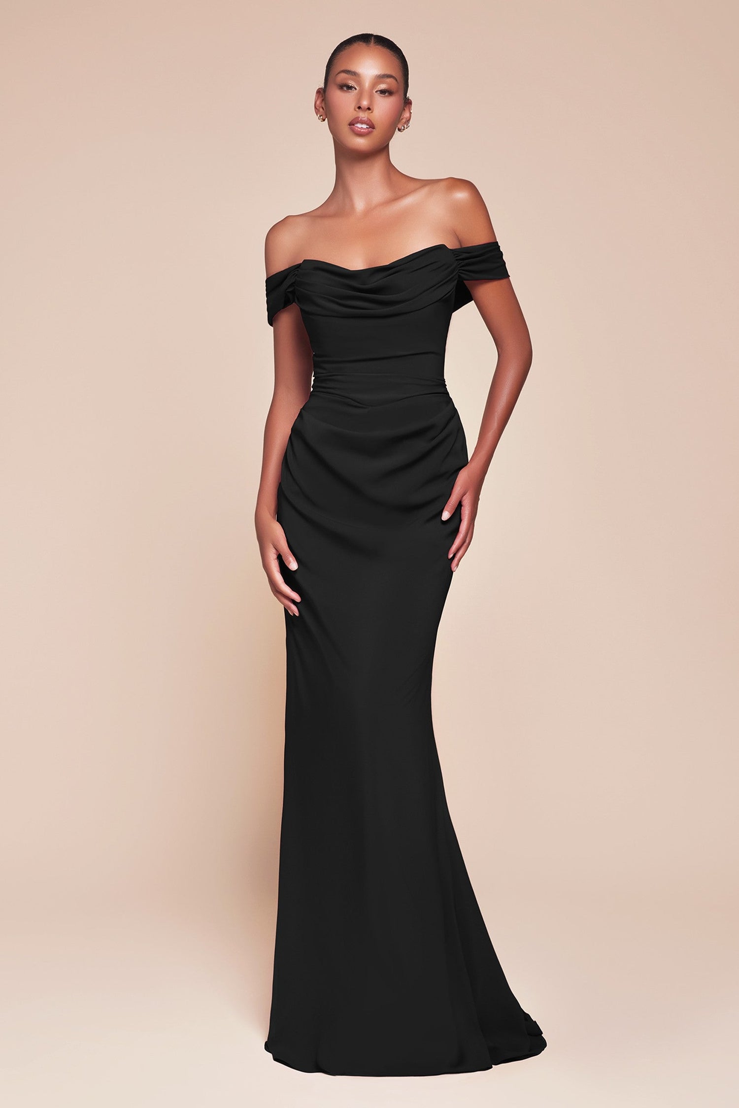 Ladivine 7433 Dress Versatile Tie Chiffon Strapless Bridesmaid Dress by DiscountDressShop