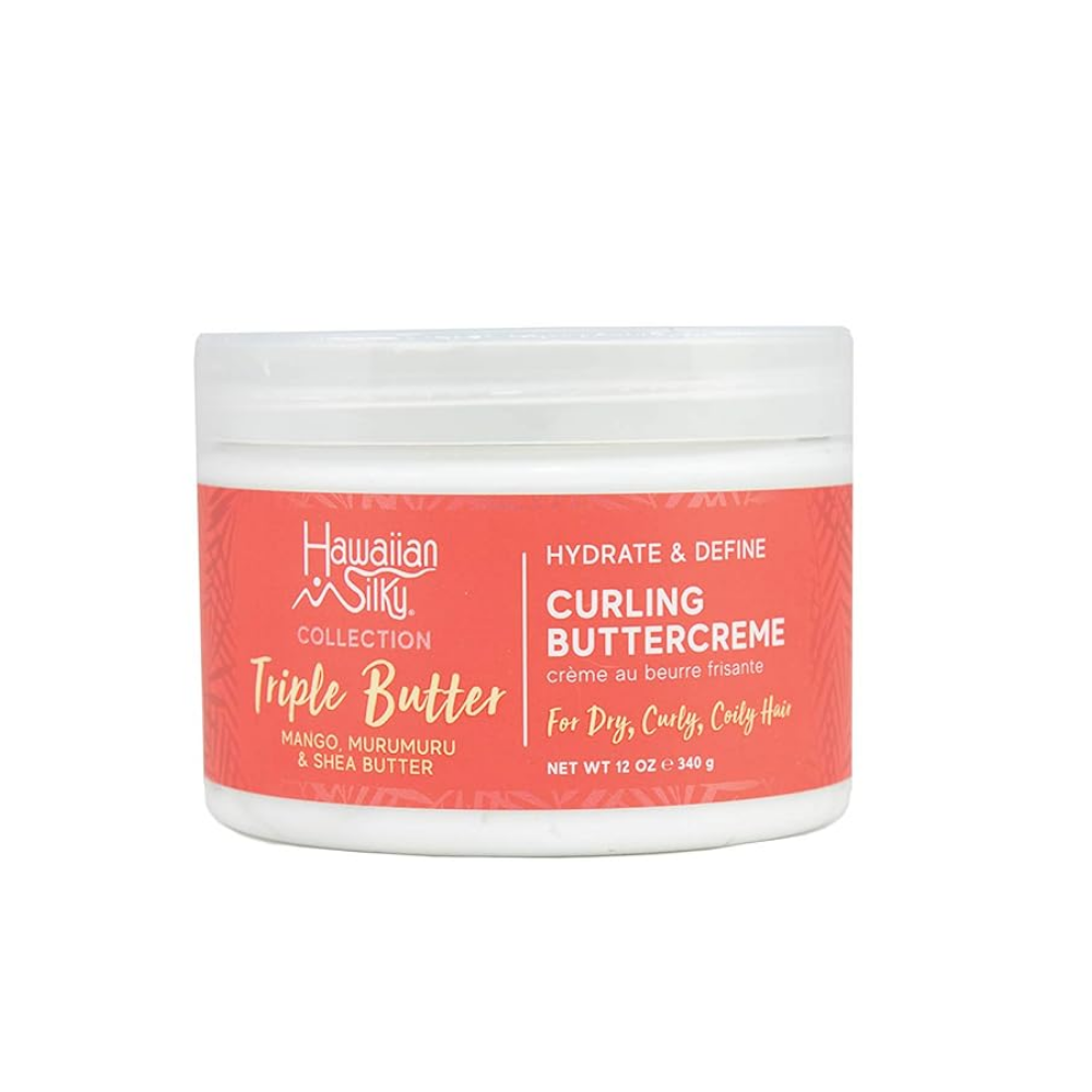 Hawaiian Silky Triple Butter Curling Buttercreme (12 oz) by Farmacias Savia