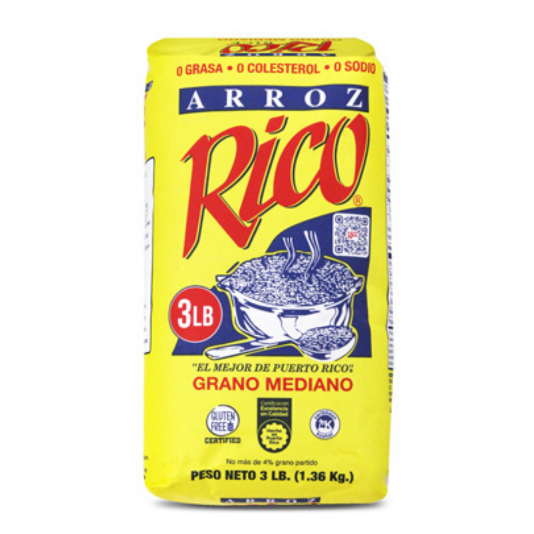 Arroz Rico Long Grain Rice (3lb)  DestGlow
