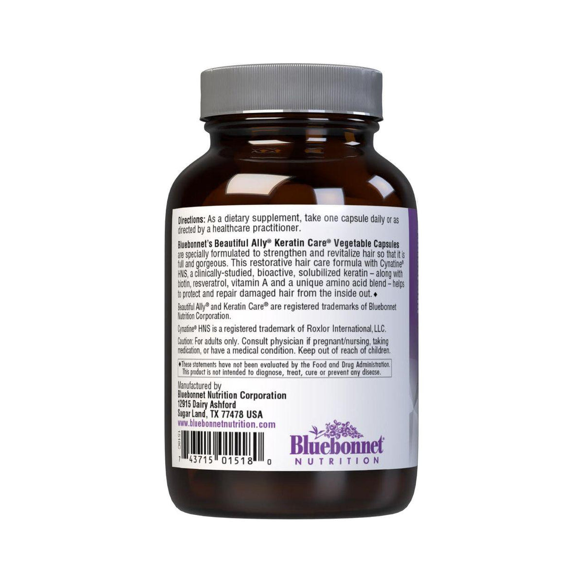 Bluebonnet Beautiful Ally Keratin Care 30 Vegetable