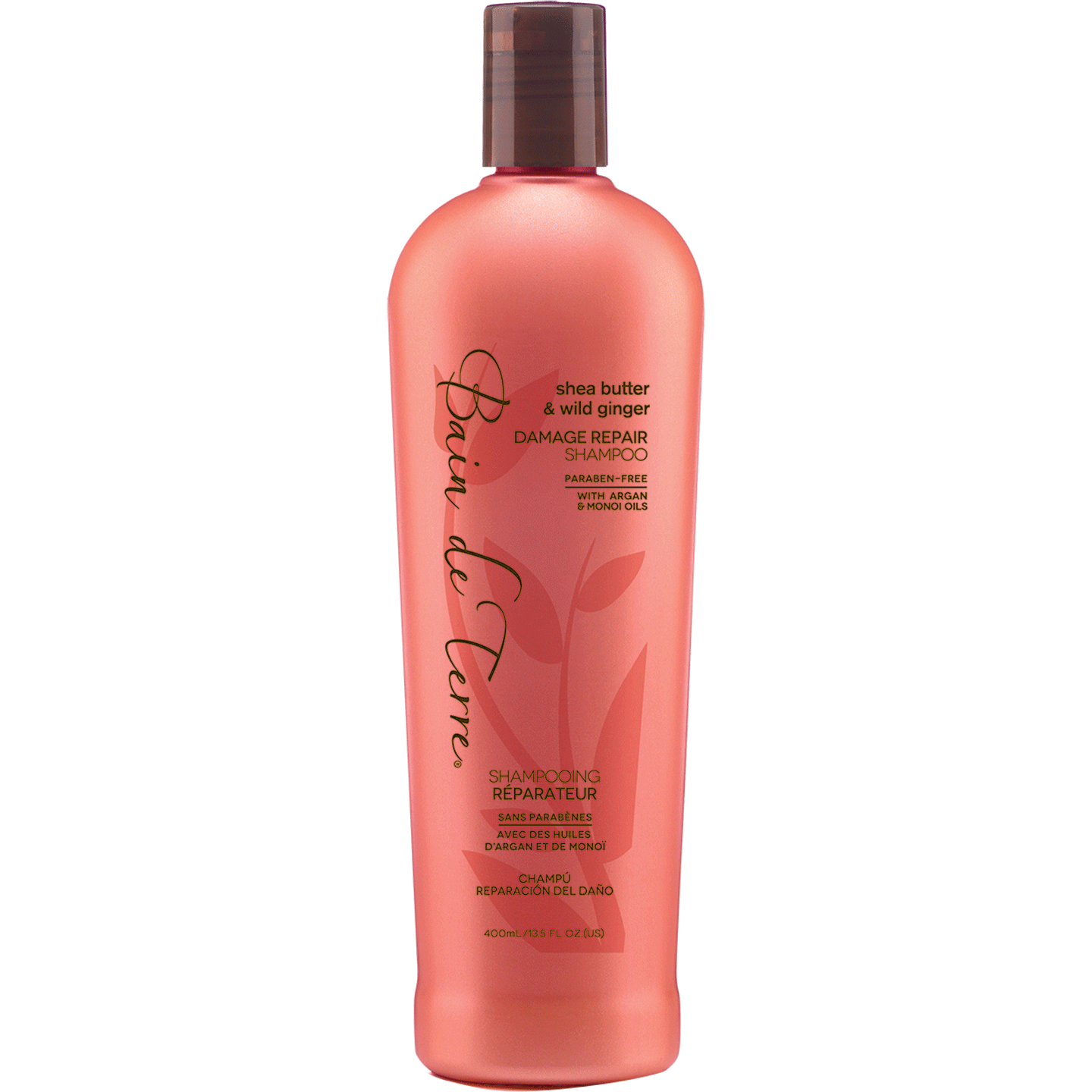 Bain De Terre Shea Butter &amp; Wild Ginger Damage Repair Shampoo 13.5 fl oz by Pasteur Pharmacy