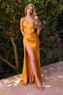 Ladivine 7448 Dress Long One Shoulder Satin Corset Gown by DiscountDressShop