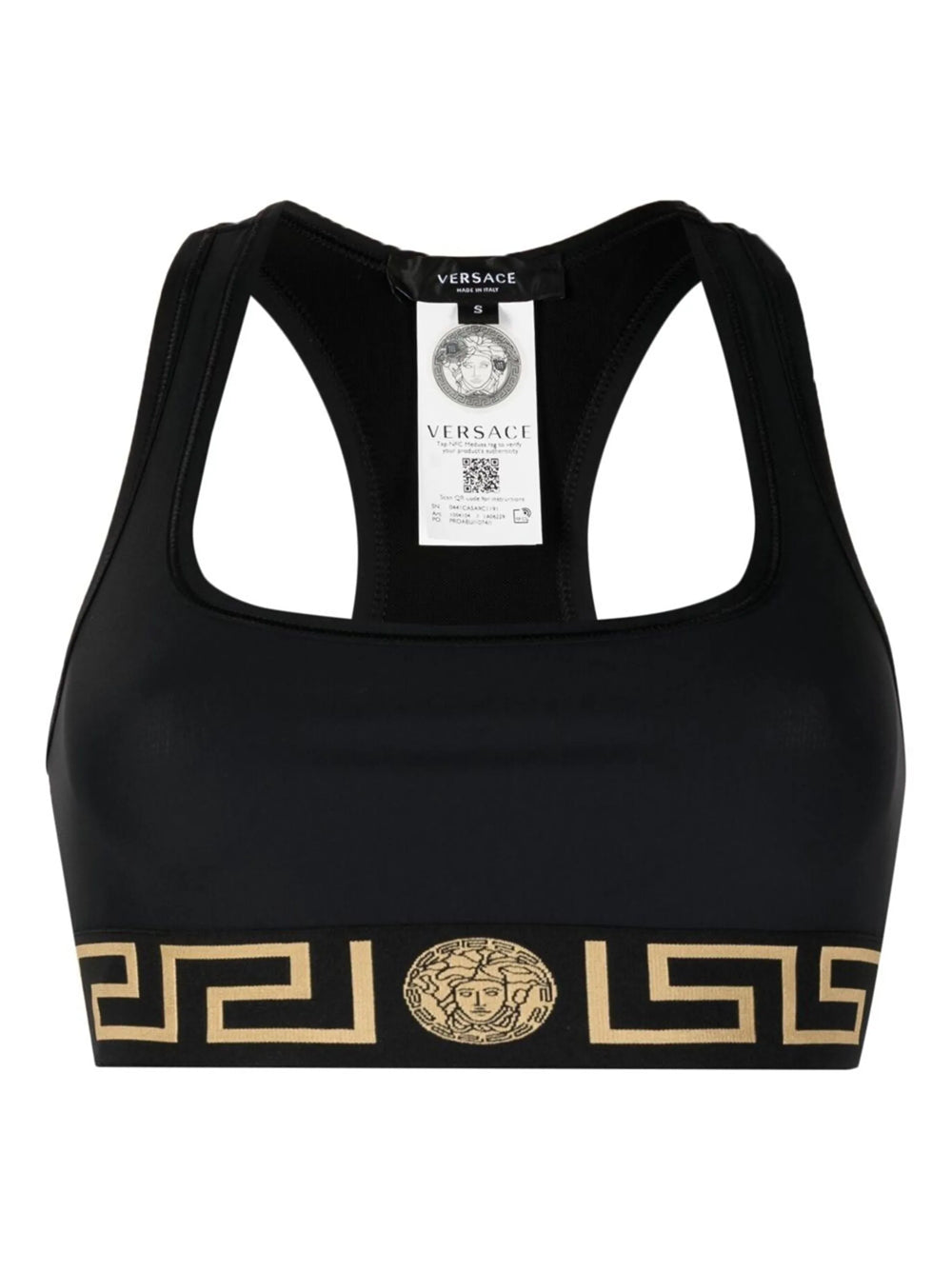 Versace Women La Greca Sports Bra by Luosophy