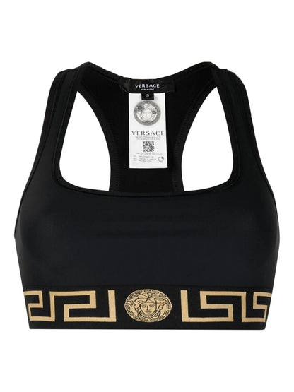 Versace Women La Greca Sports Bra by Luosophy