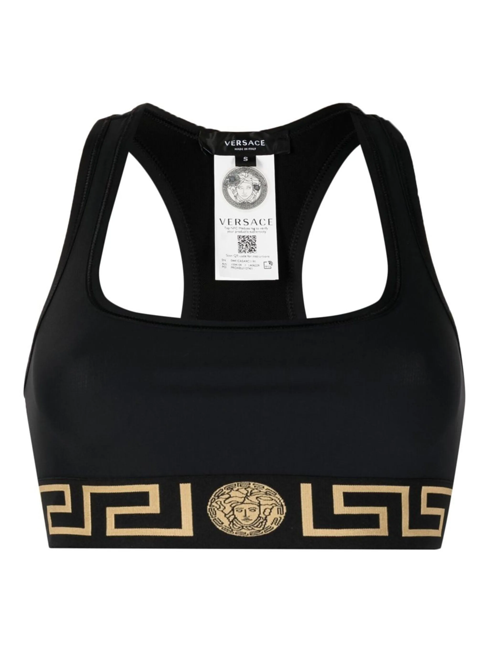 Versace Women La Greca Sports Bra 