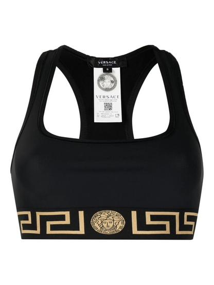 Versace Women La Greca Sports Bra 
